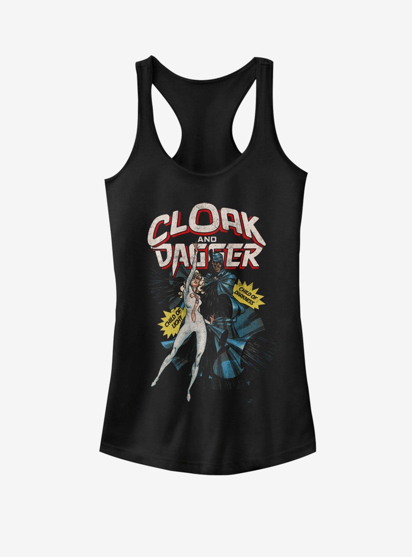 Marvel Child Of Darkness And Light Girls Tank, BLACK, hi-res