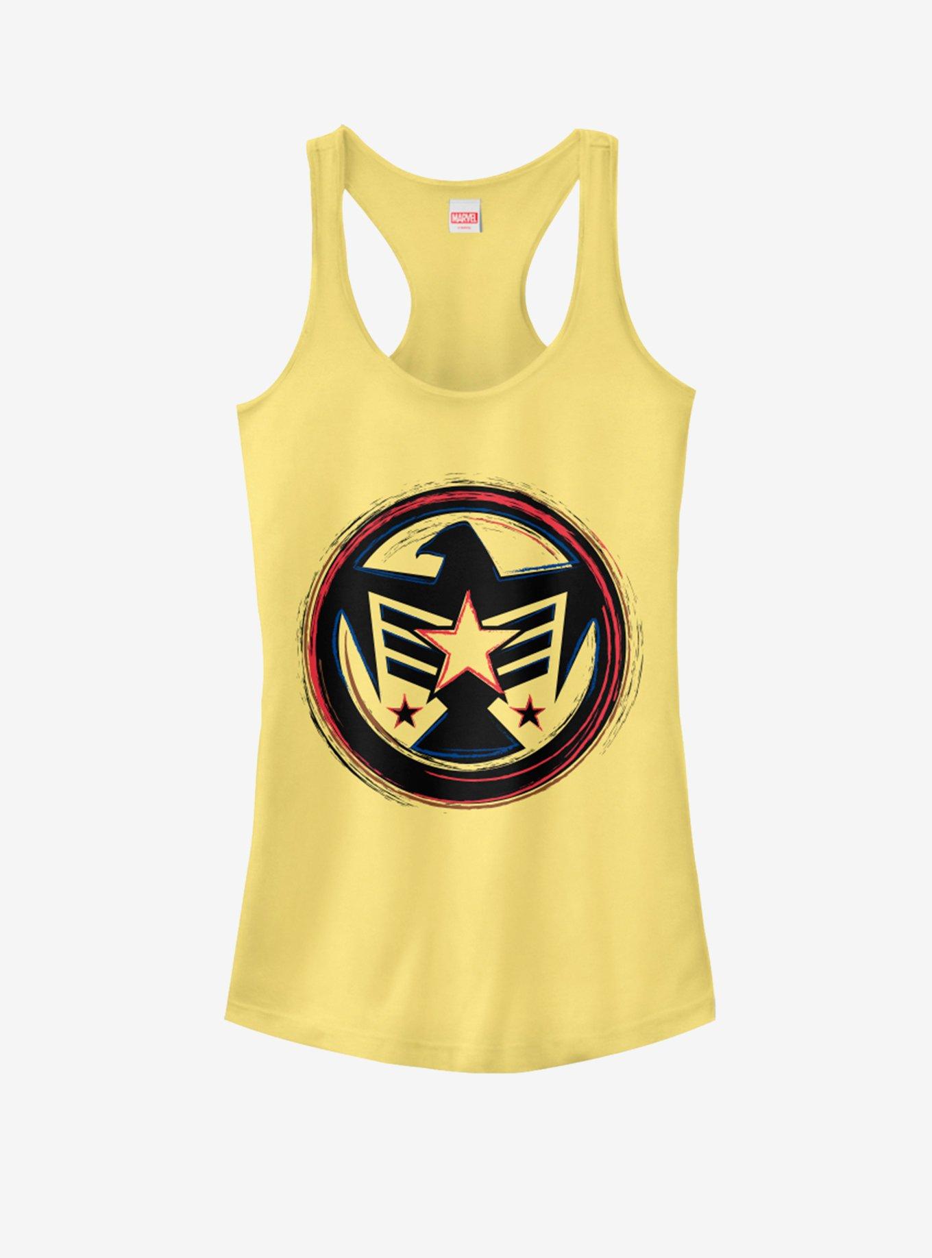 Marvel Falcon America Girls Tank, BANANA, hi-res