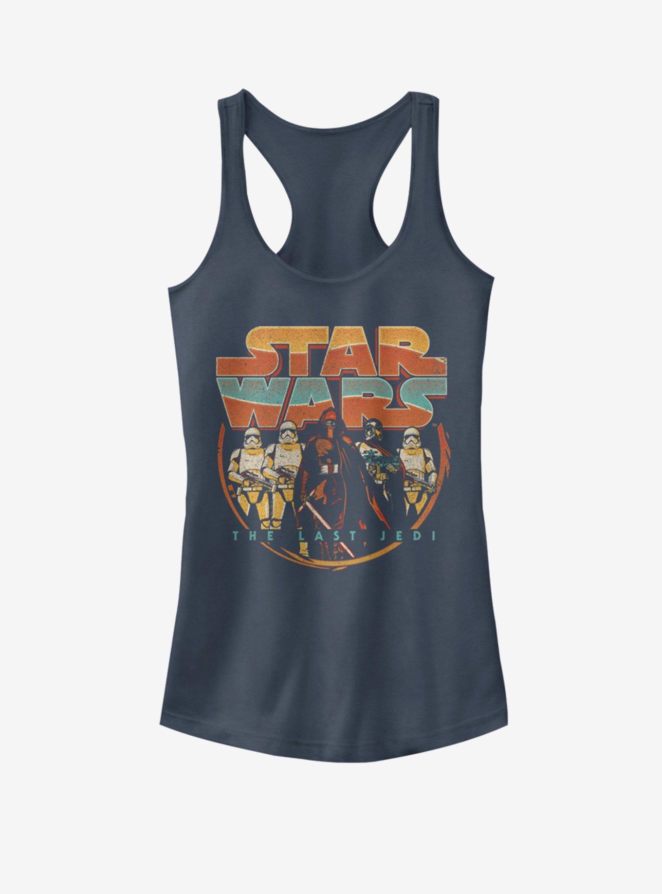 Star Wars Retro Style Girls Tank, INDIGO, hi-res