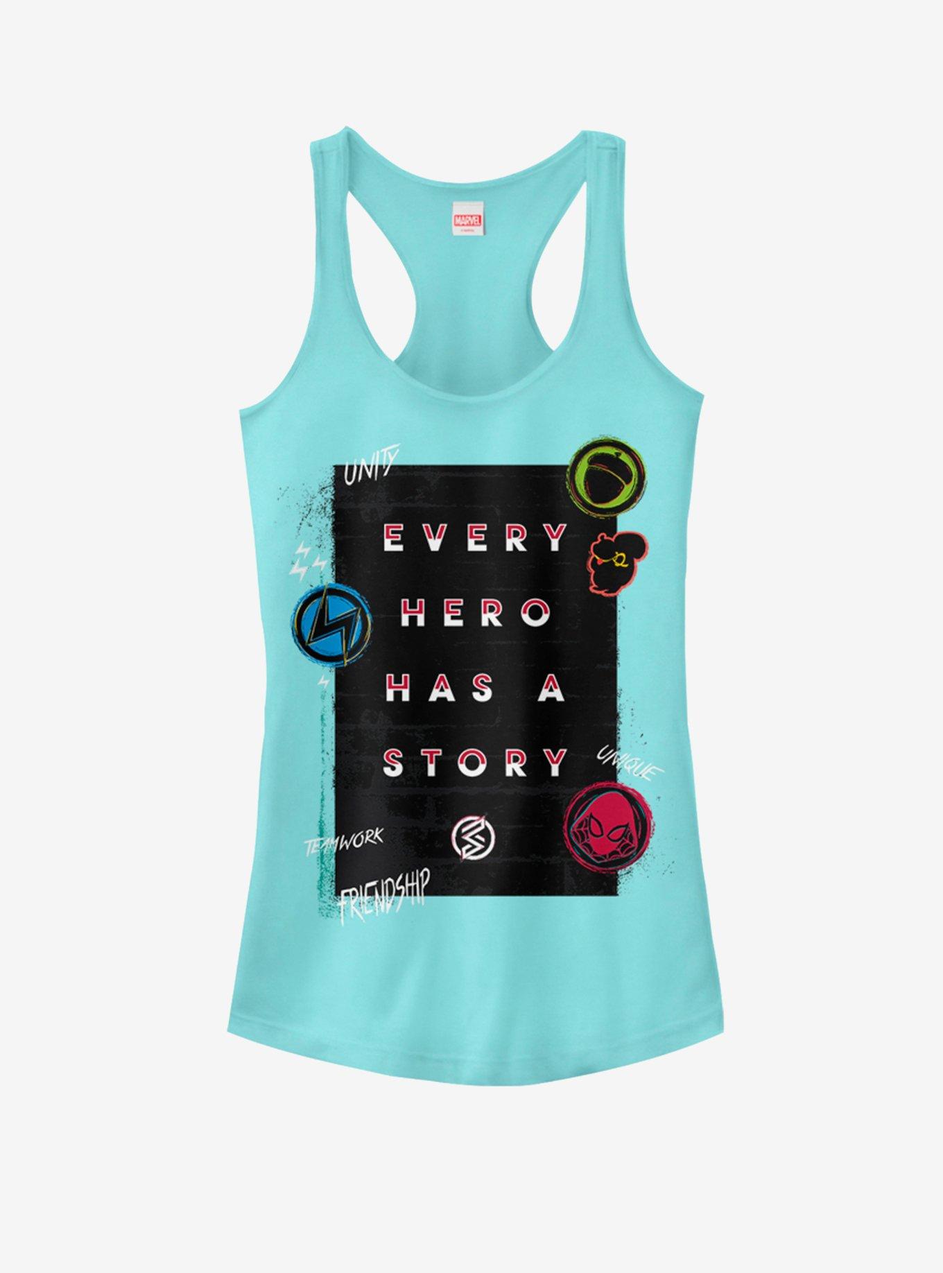 Marvel Spider-Man Hero Story Girls Tank, , hi-res