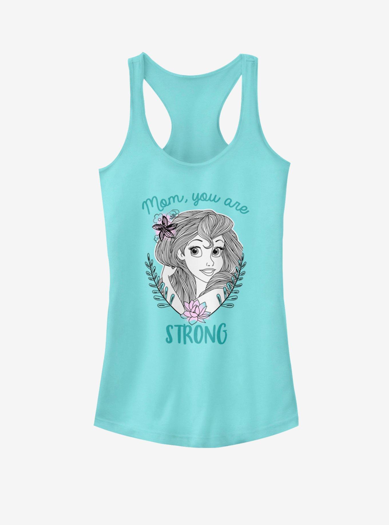 Disney The Little Mermaid Strong Mom Girls Tank, , hi-res
