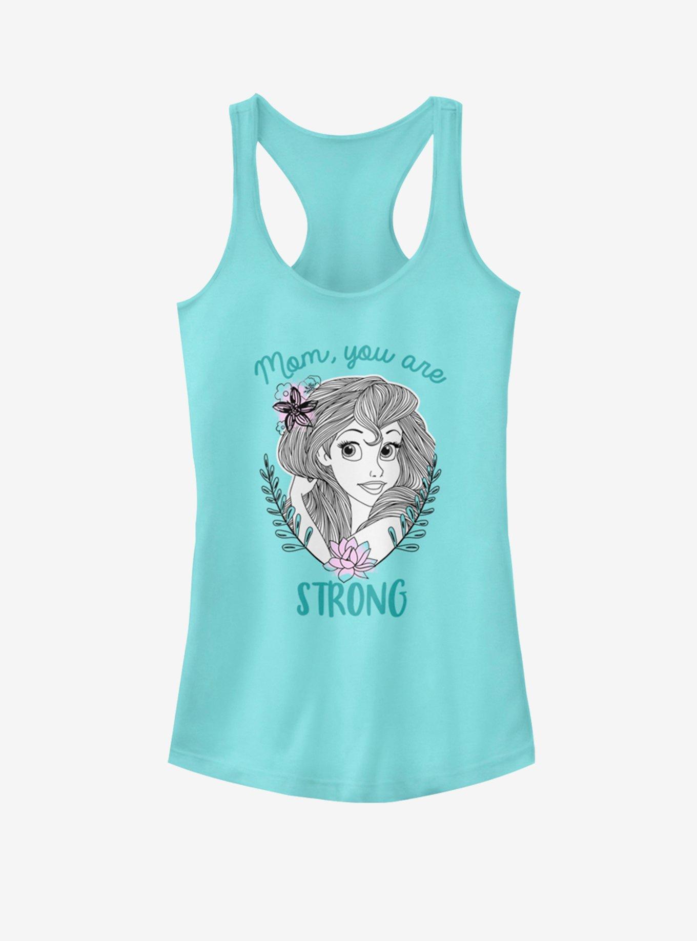 Disney The Little Mermaid Strong Mom Girls Tank, CANCUN, hi-res