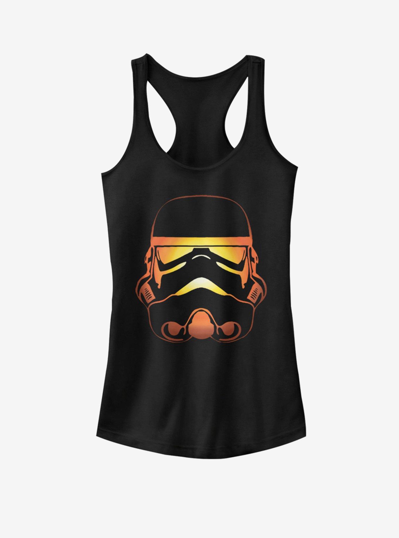 Star Wars Pumpkin Trooper Girls Tank, BLACK, hi-res