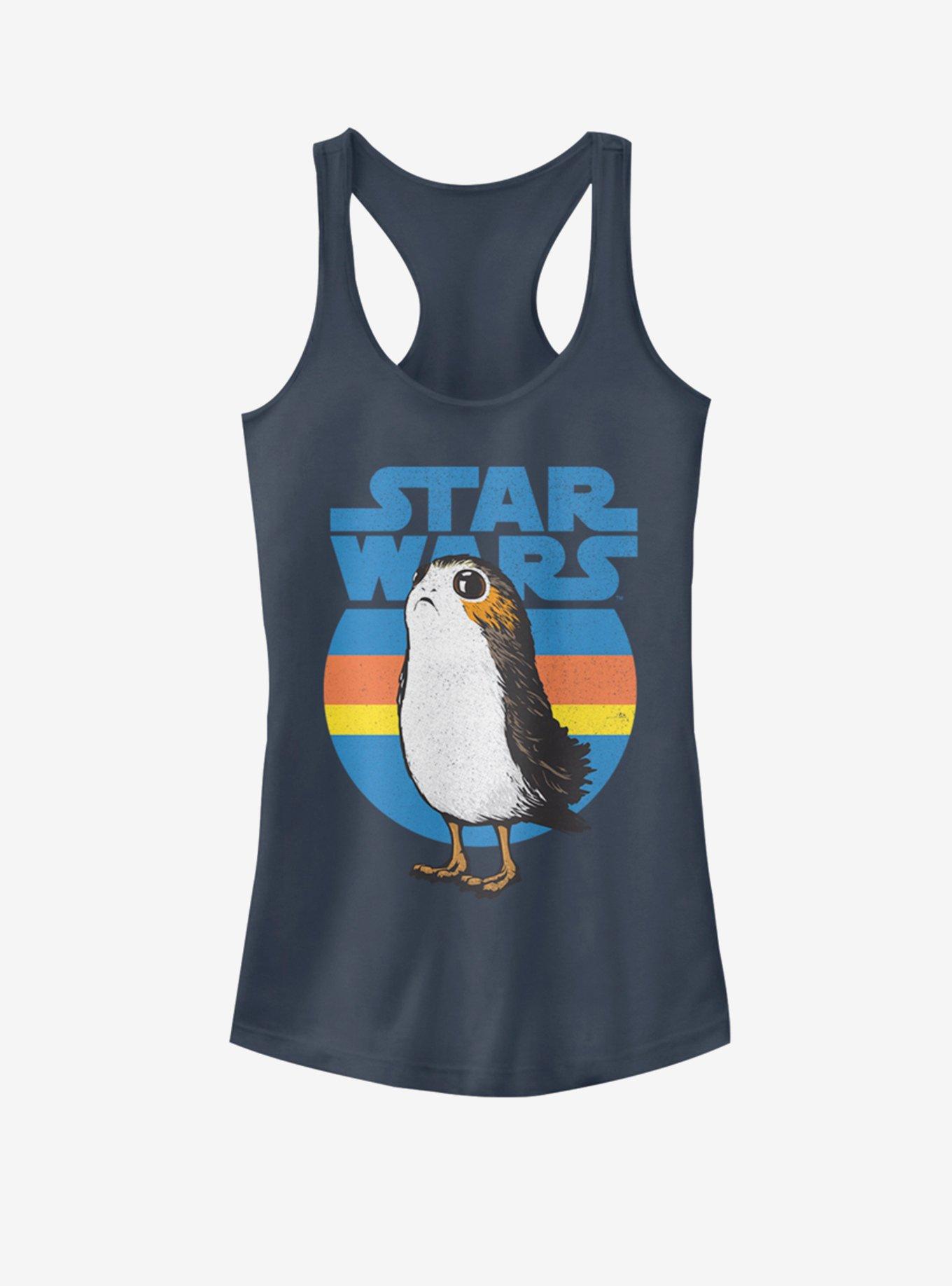 Star Wars Porg Simple Girls Tank, INDIGO, hi-res