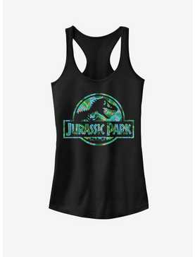 Universal Jurassic Park Floral Logo Girls Tank, , hi-res