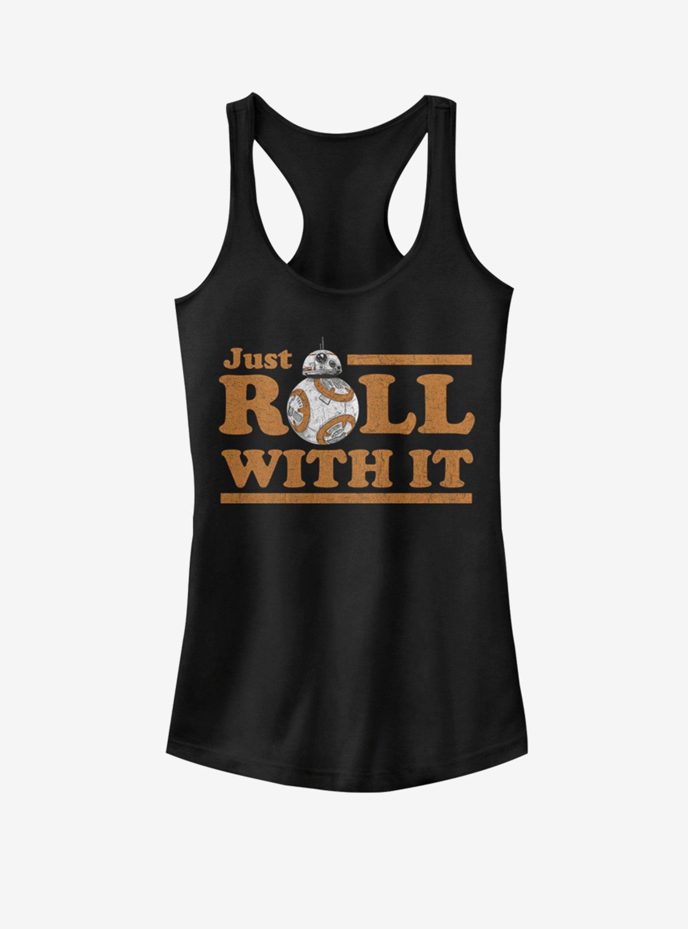 Star Wars Just Roll Girls Tank, BLACK, hi-res