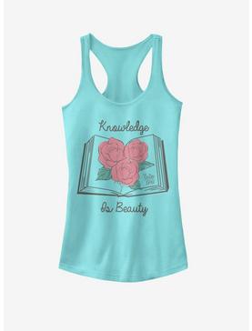 Disney Beauty and the Beast Knowledge Is Beauty Girls Tank, , hi-res