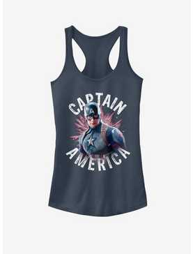 Marvel Captain America Captain Burst Girls Tank, , hi-res