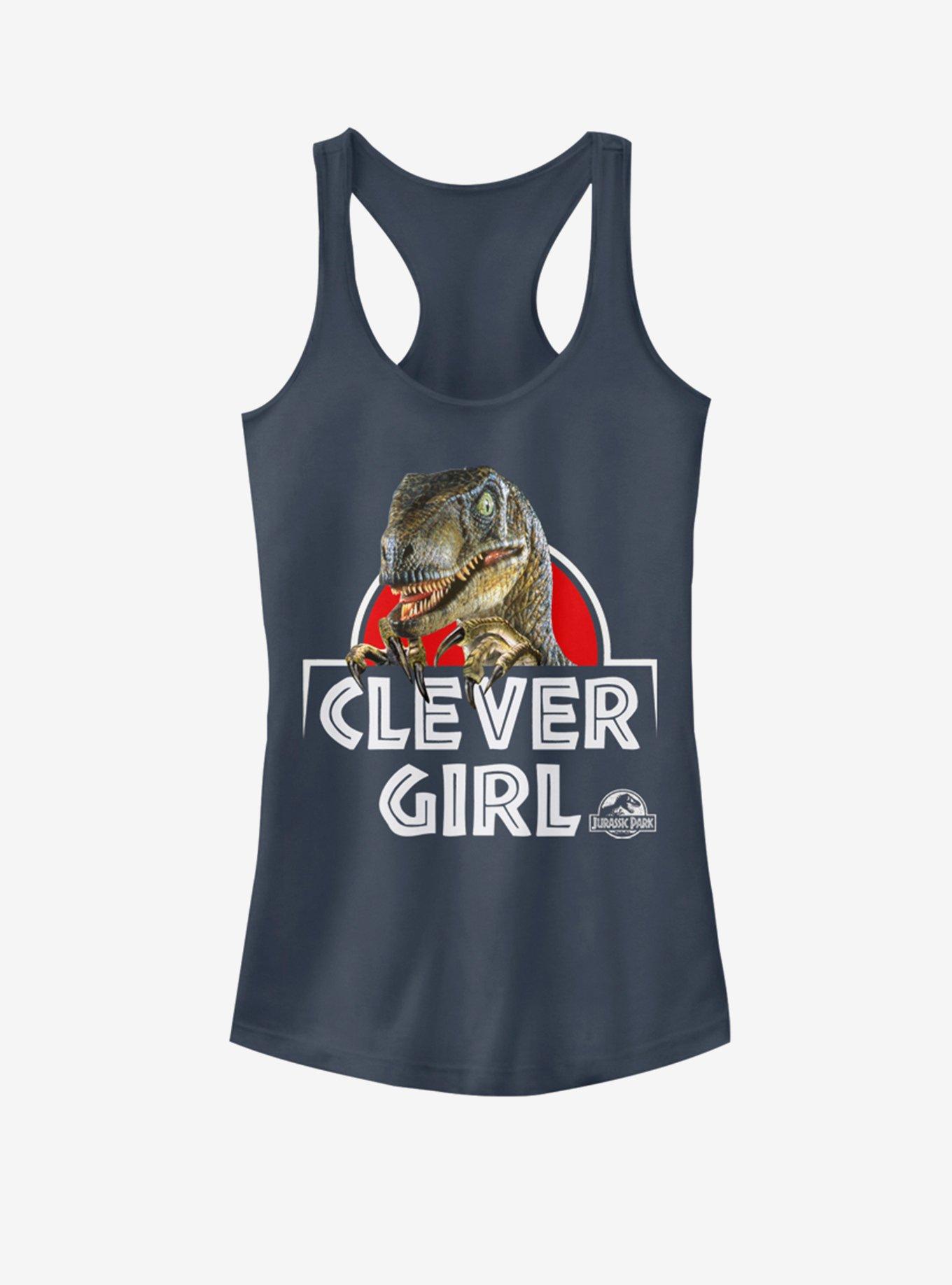 Universal Jurassic Park Real Clever Girls Tank, INDIGO, hi-res