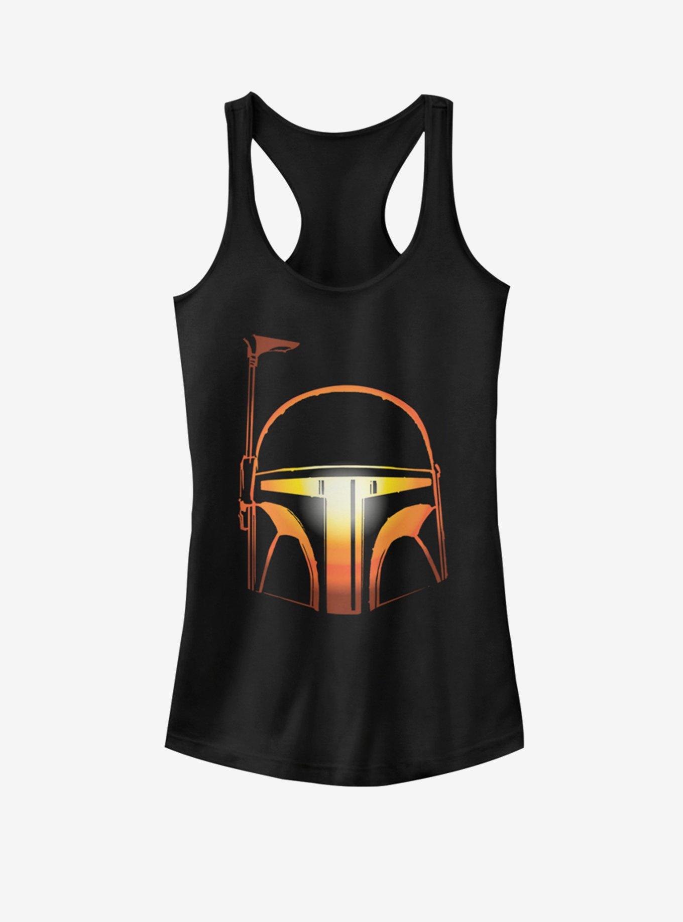 Star Wars Pumpkin Boba Girls Tank, BLACK, hi-res