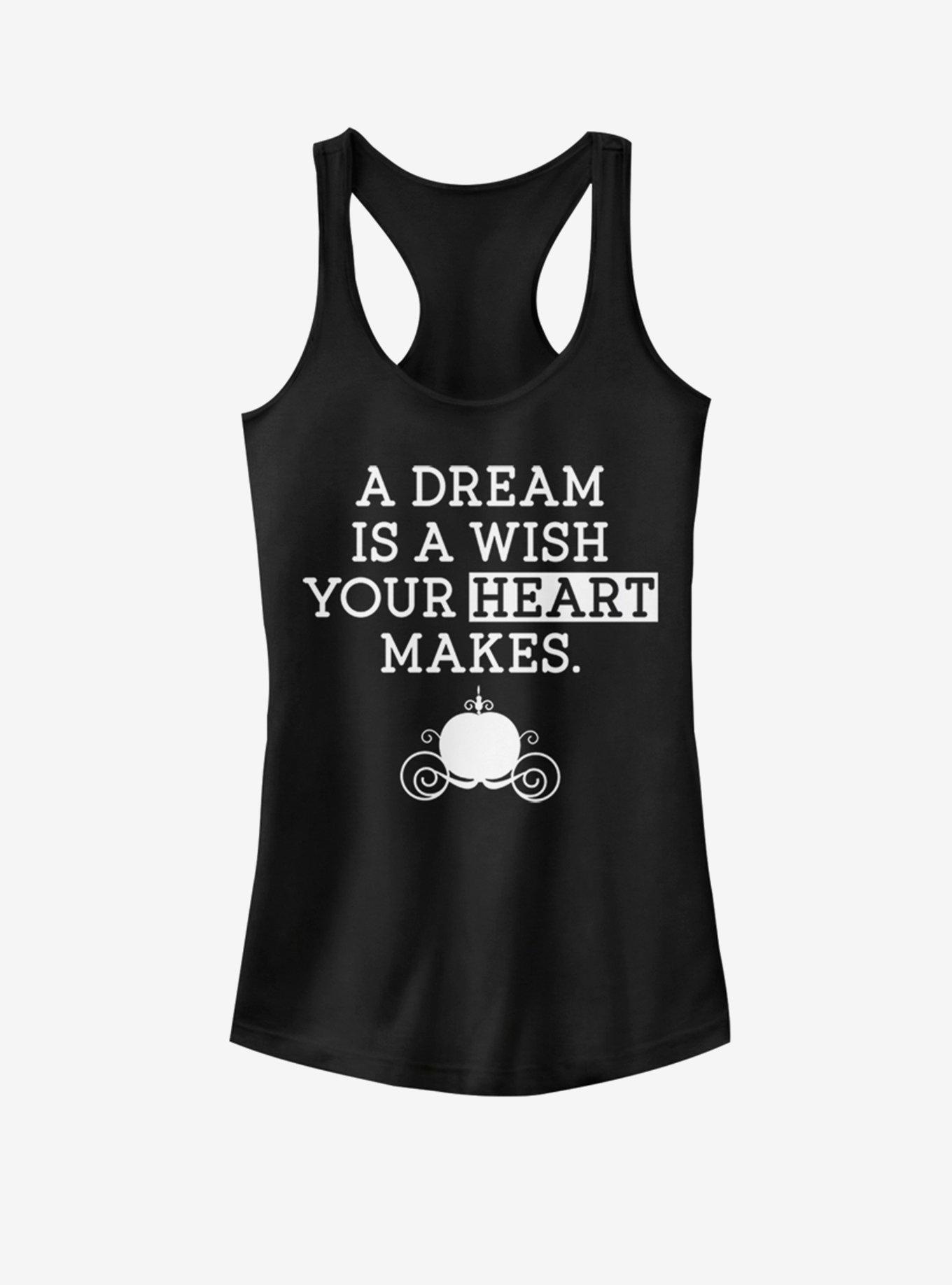 Disney Cinderella Dream Wish Girls Tank, BLACK, hi-res