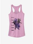 Marvel Guardians of the Galaxy Rocket Painted Girls Tank, LILAC, hi-res