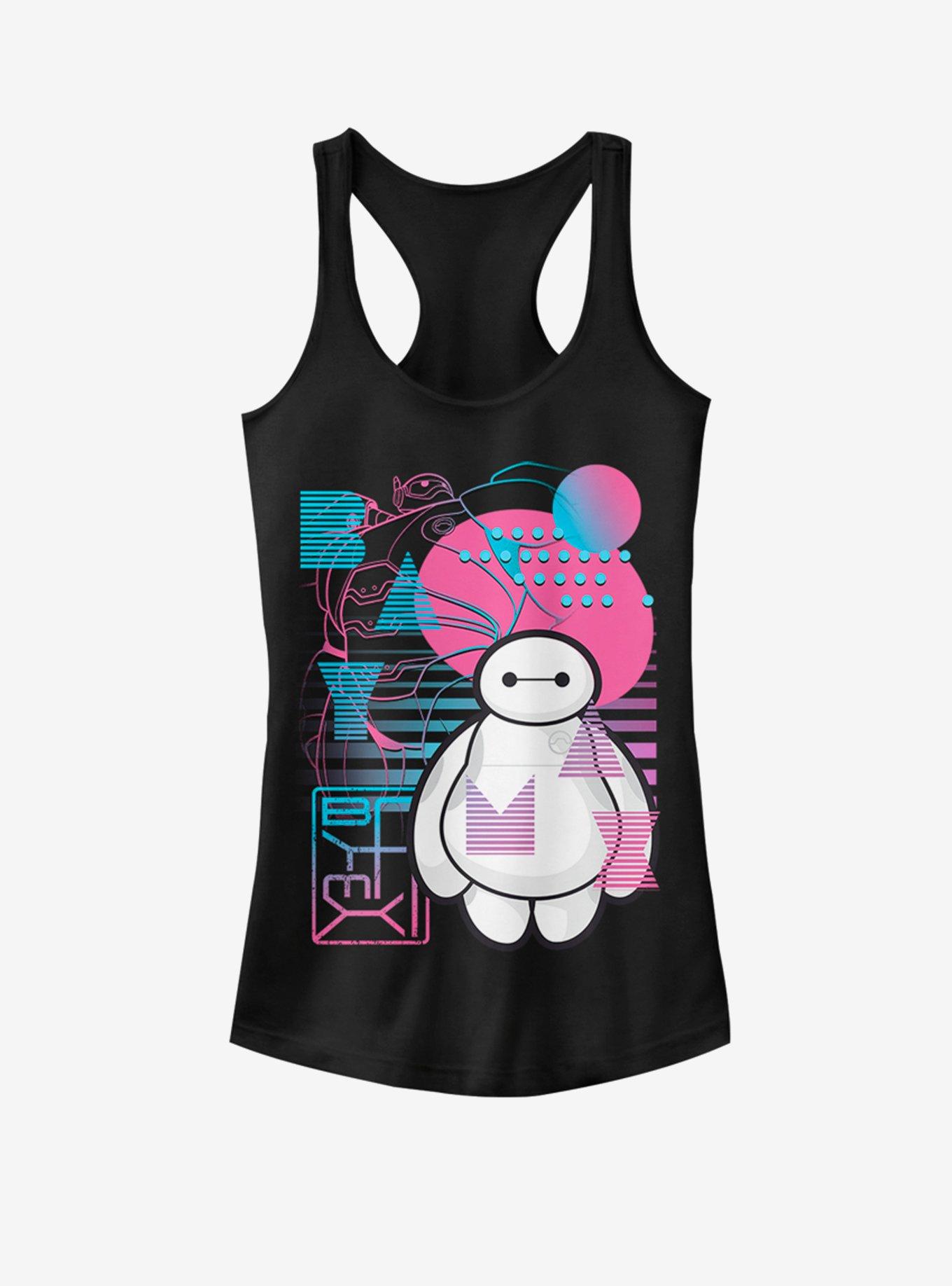 Disney Big Hero 6 Baymax Electric Girls Tank, BLACK, hi-res