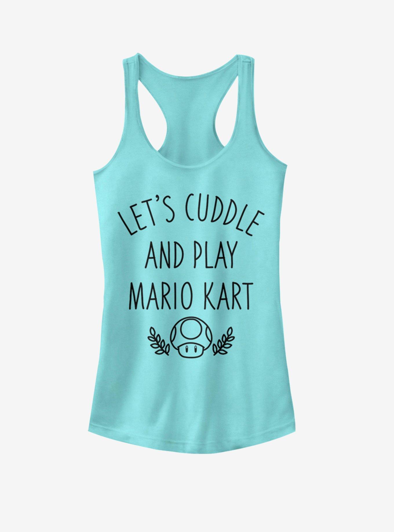 Marvel Nintendo Cuddle Kart Girls Tank, CANCUN, hi-res