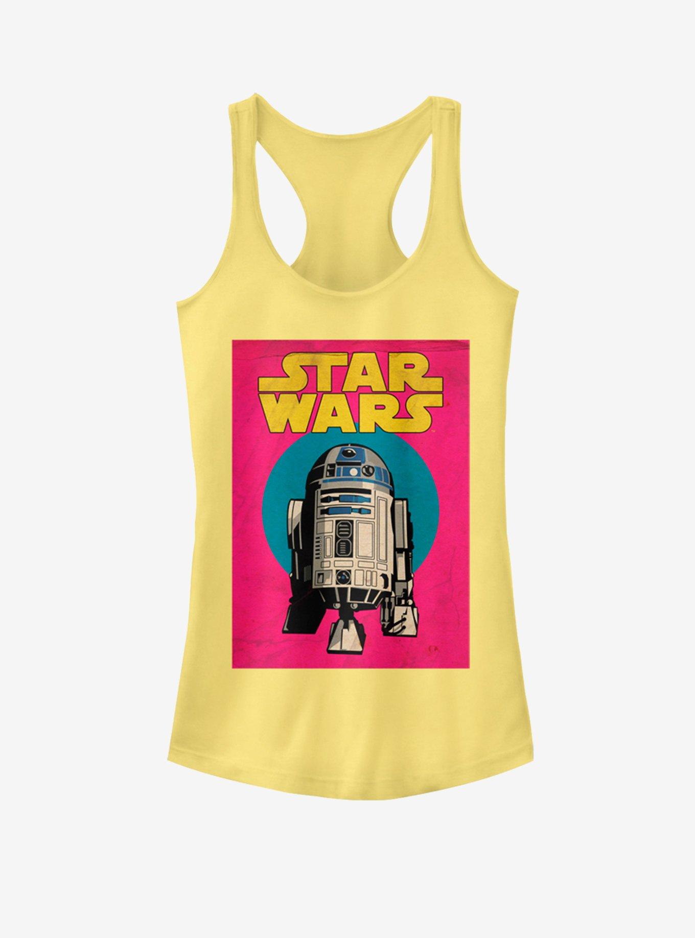 Star Wars R2D2 Card Girls Tank, BANANA, hi-res