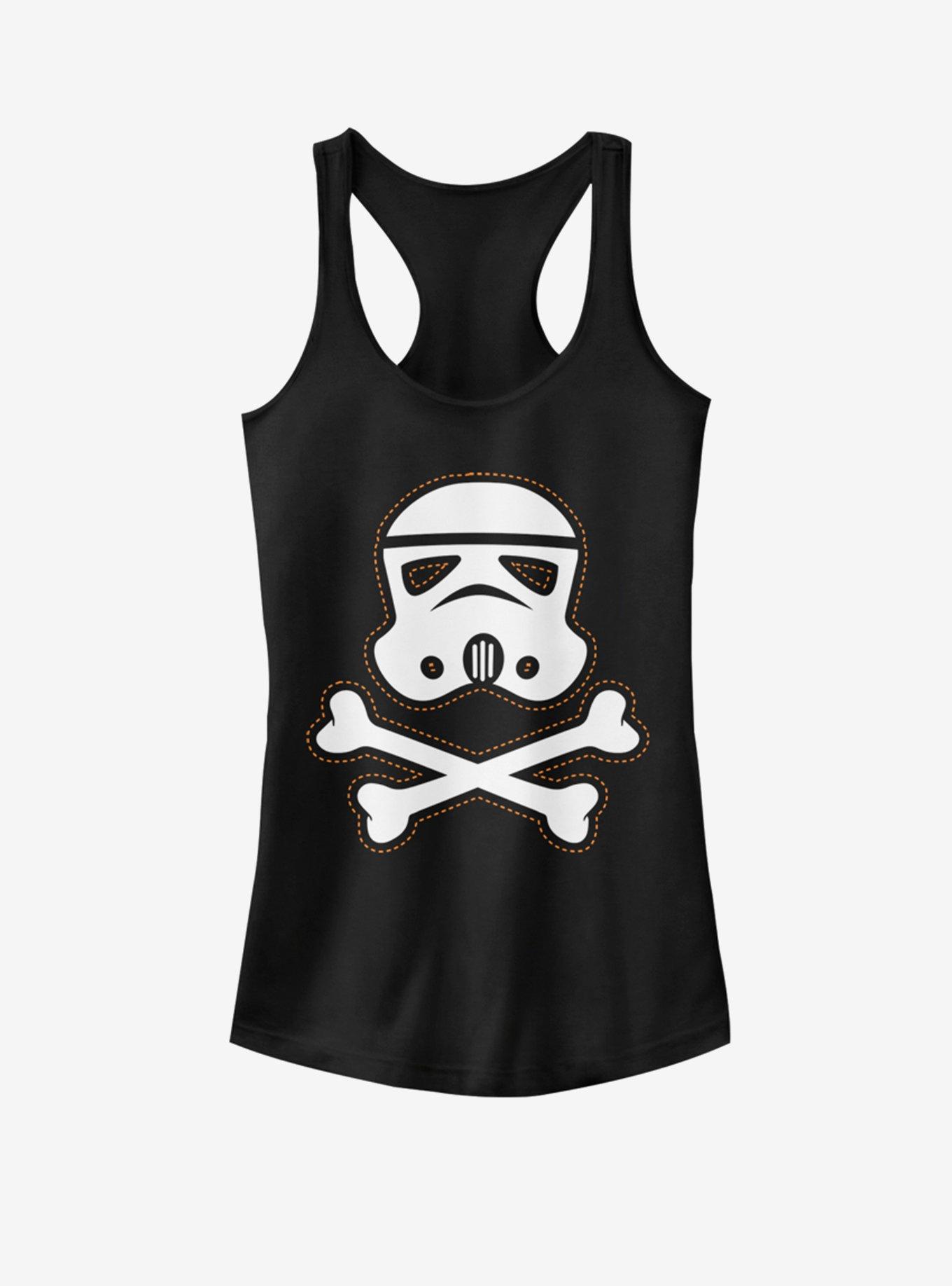 Star Wars Trooper Skull Patch Girls Tank