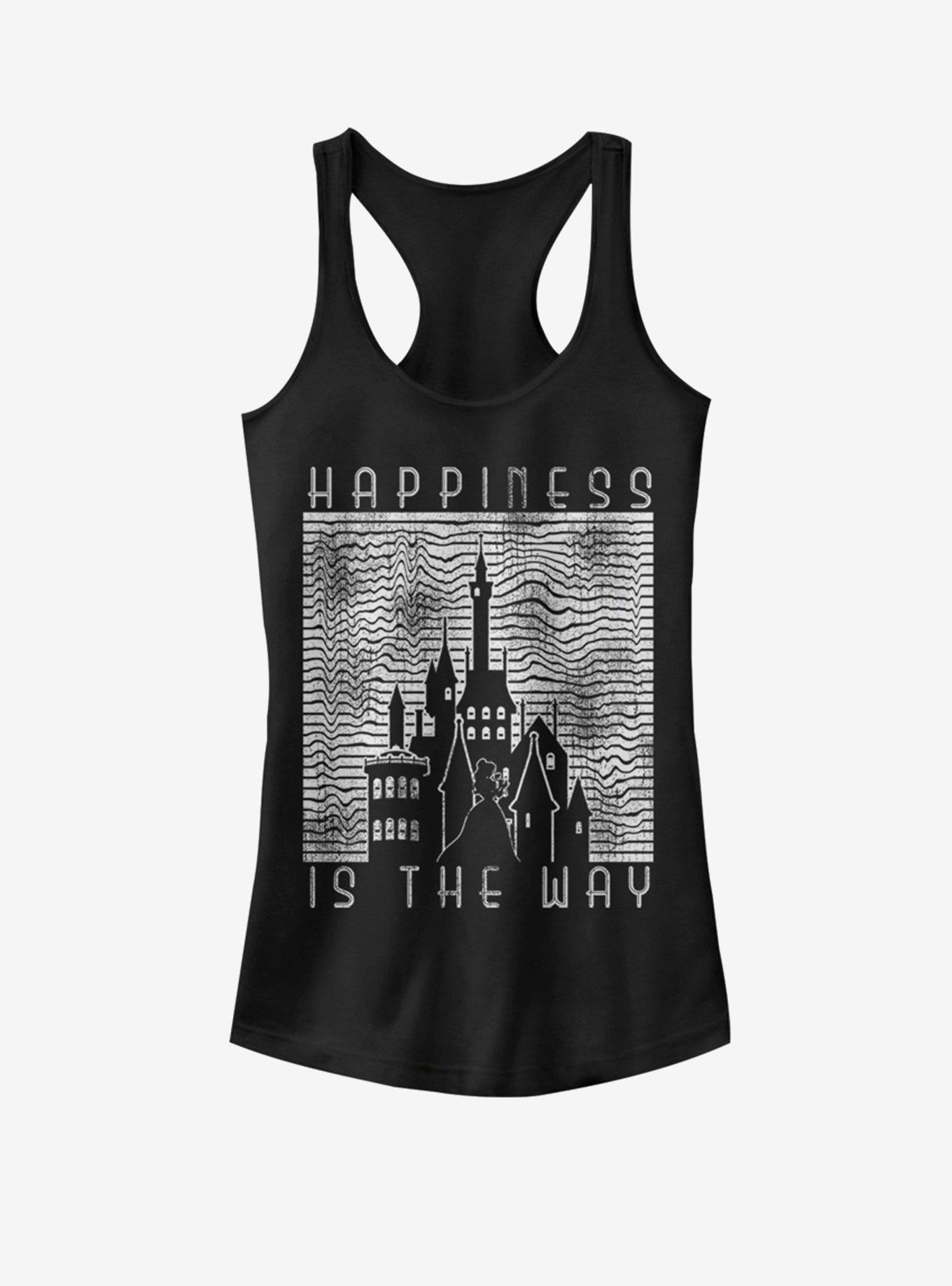 Disney Beauty and the Beast Retro Girls Tank, BLACK, hi-res