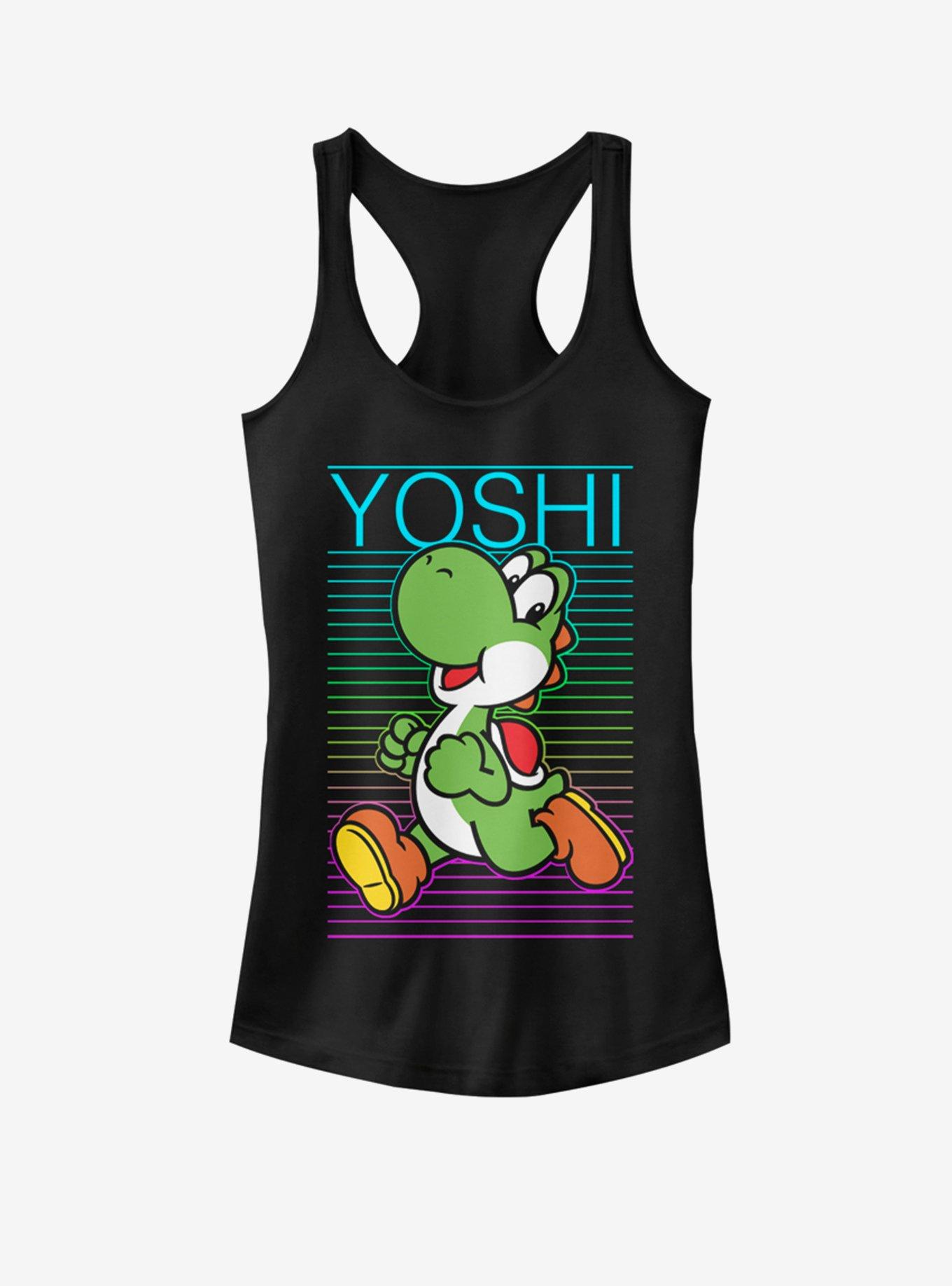 Marvel Nintendo Yoshi Yoshi Girls Tank, BLACK, hi-res