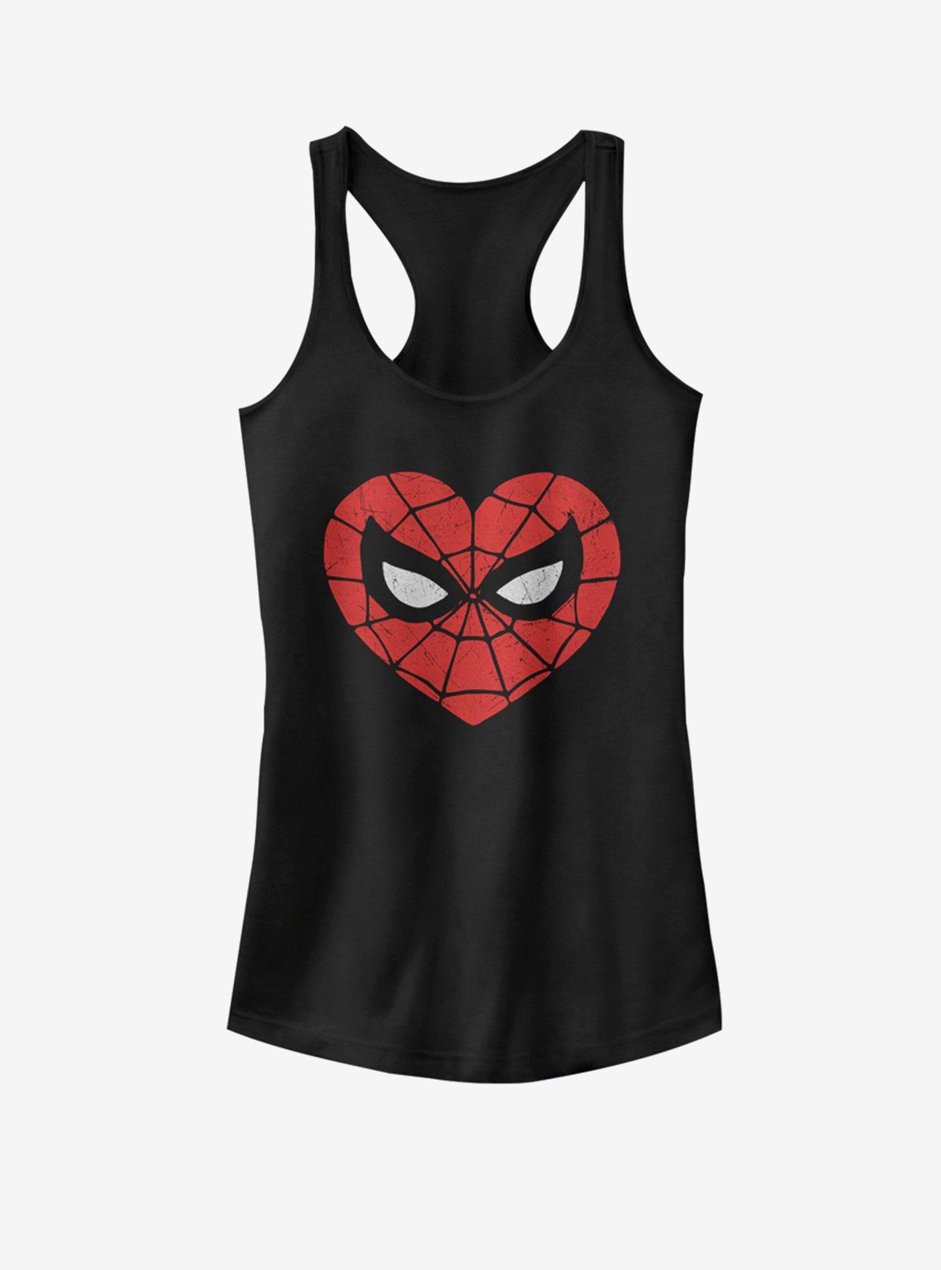 Marvel Spider-Man Spidey Heartbreaker Girls Tank