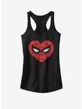 Marvel Spider-Man Spidey Heartbreaker Girls Tank, BLACK, hi-res