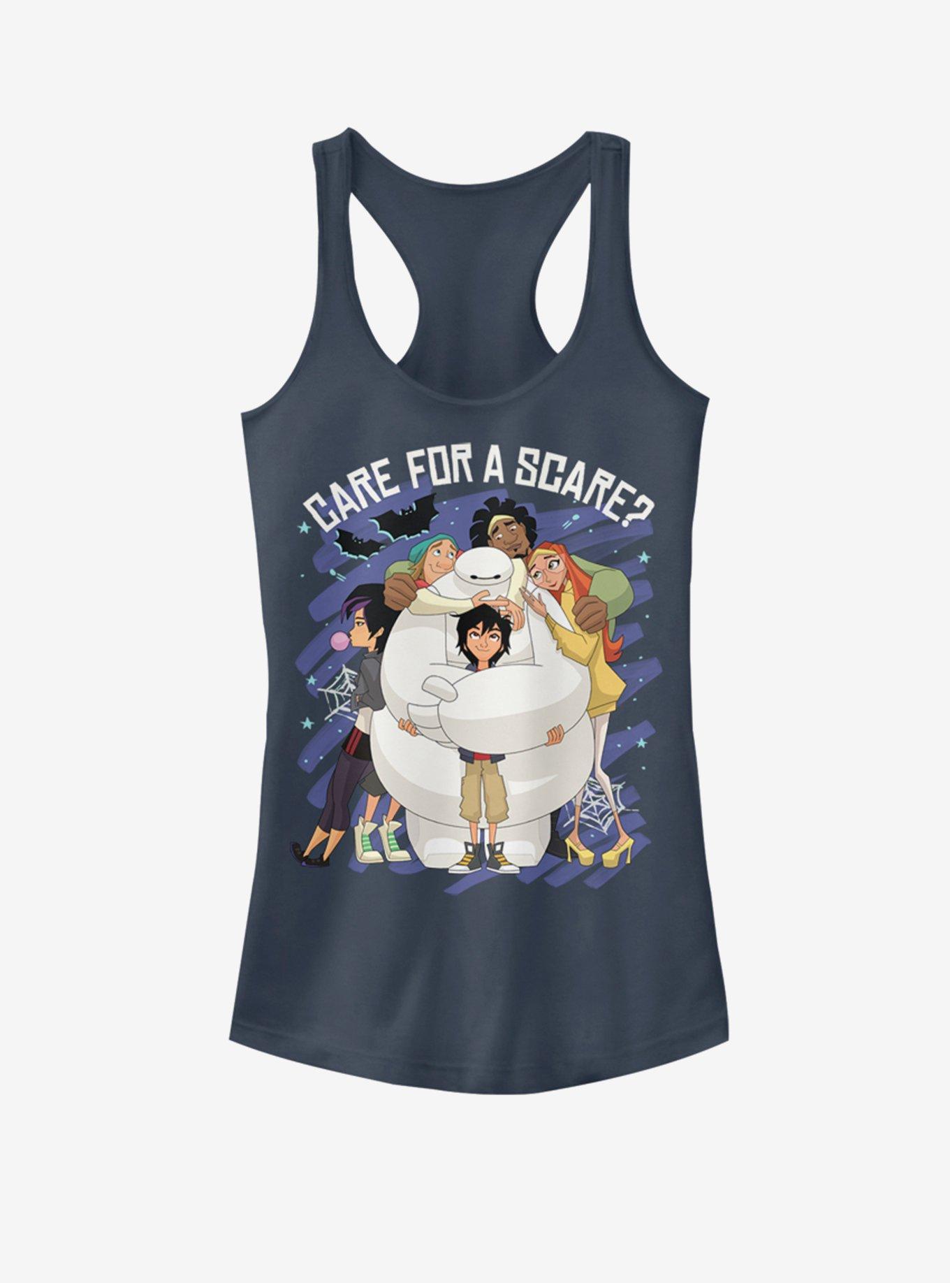 Disney Big Hero 6 Scare Baymax Girls Tank, INDIGO, hi-res