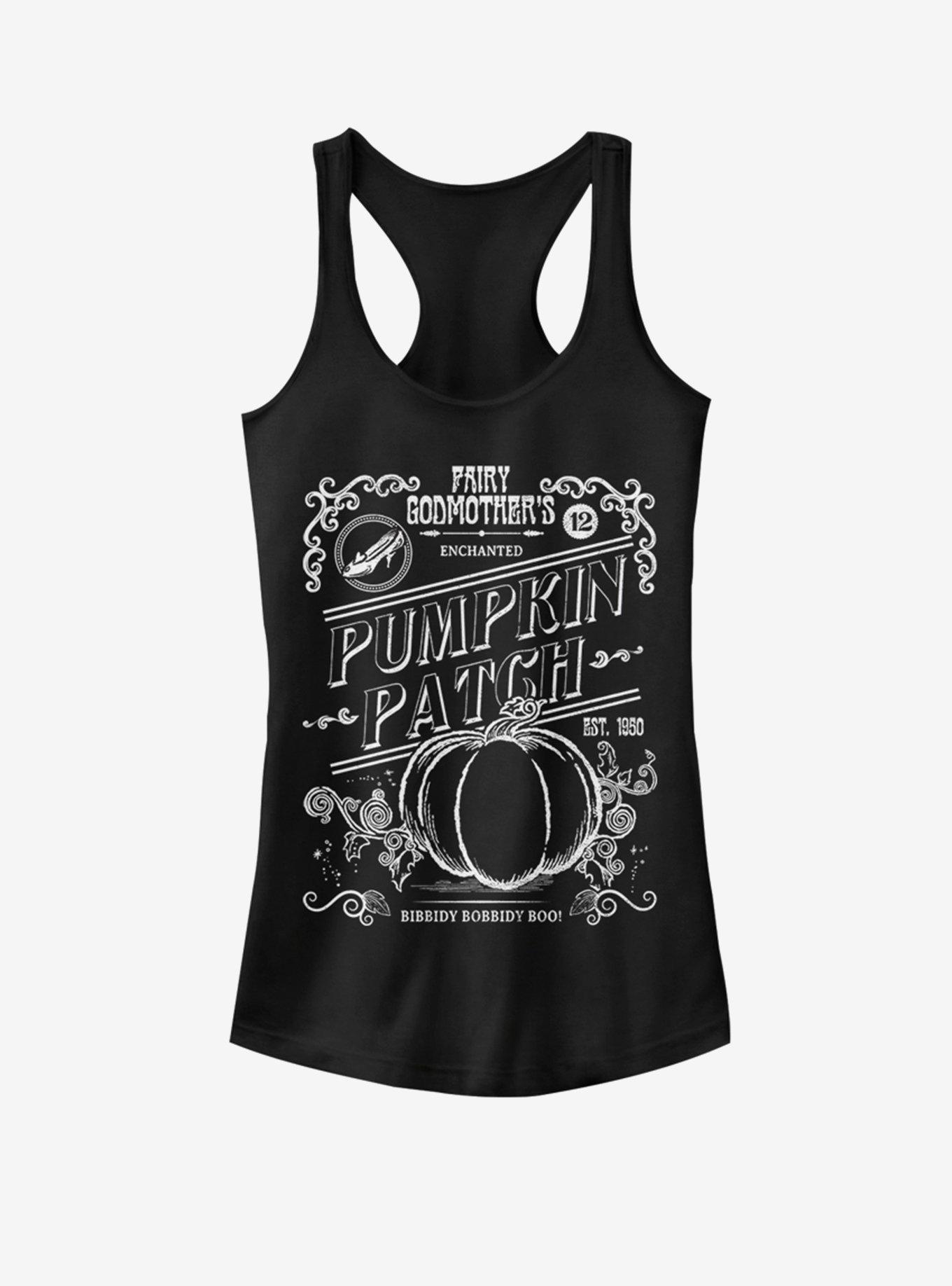 Disney Cinderella Midnight Pumpkin Patch Girls Tank, BLACK, hi-res