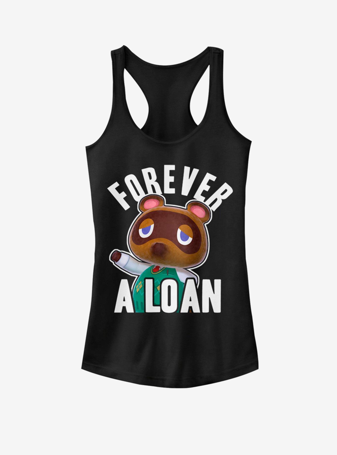 Nintendo Animal Crossing Mr. Nook Forever A Loan Girls Tank, , hi-res