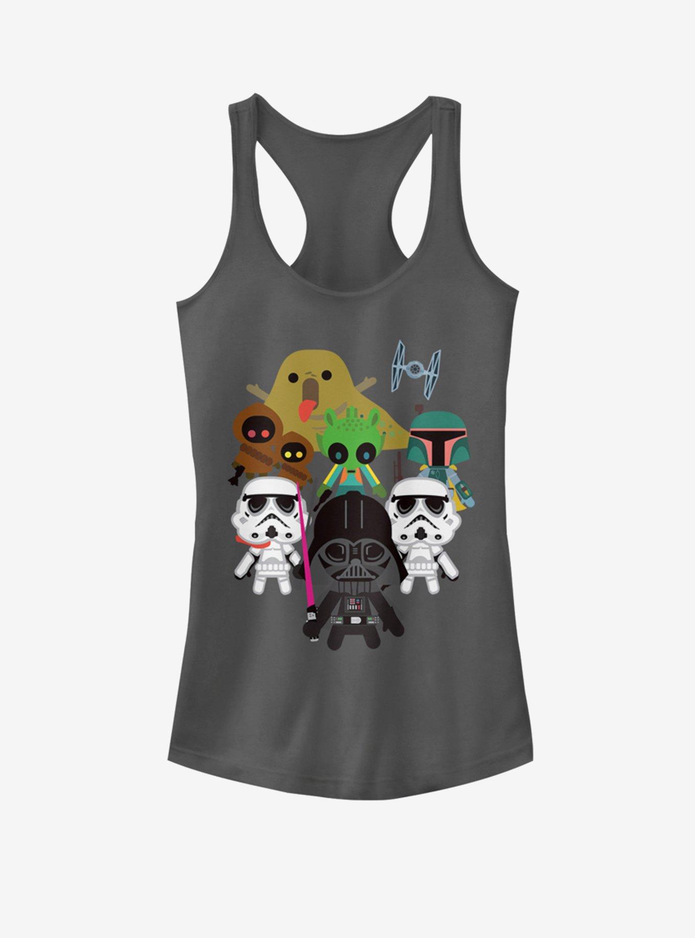 Star Wars All Villains Kawaii Girls Tank