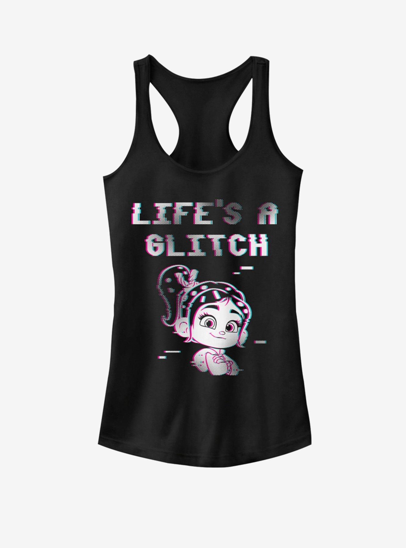 Disney Wreck-It Ralph Glitch Life Girls Tank, , hi-res