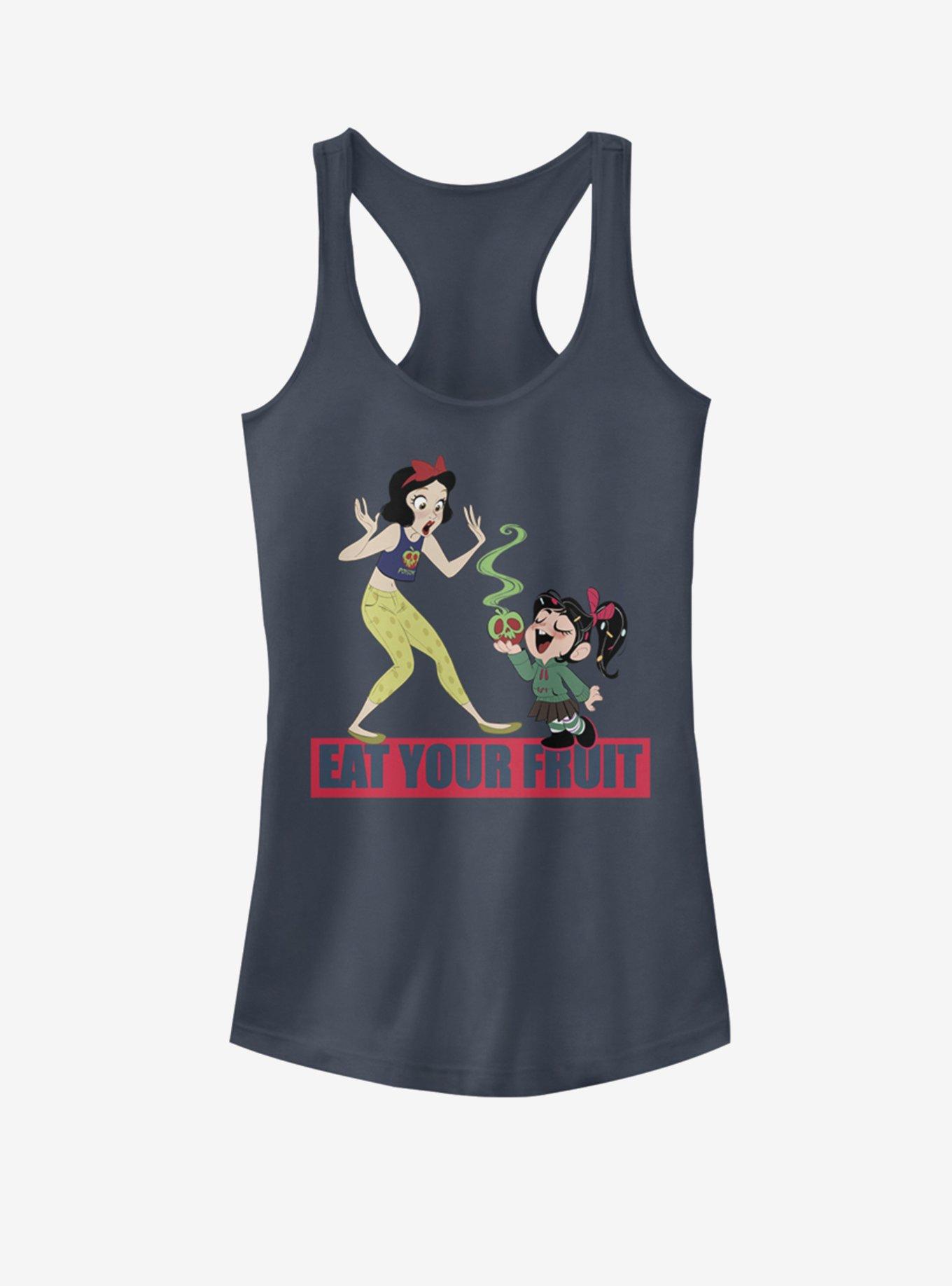 Disney Wreck-It Ralph Apple a Day Girls Tank, INDIGO, hi-res