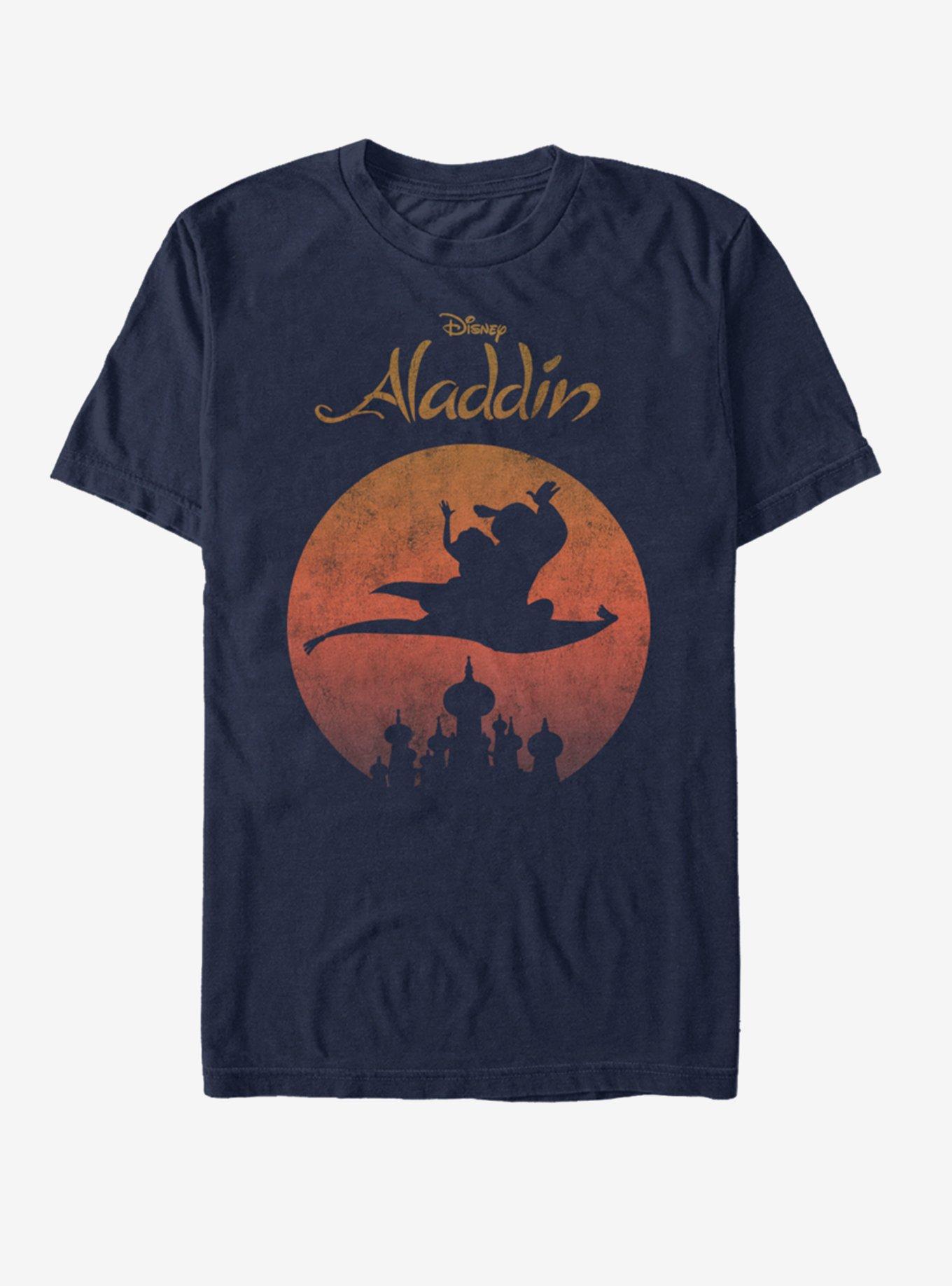 Disney Aladdin Flying High T-Shirt, NAVY, hi-res