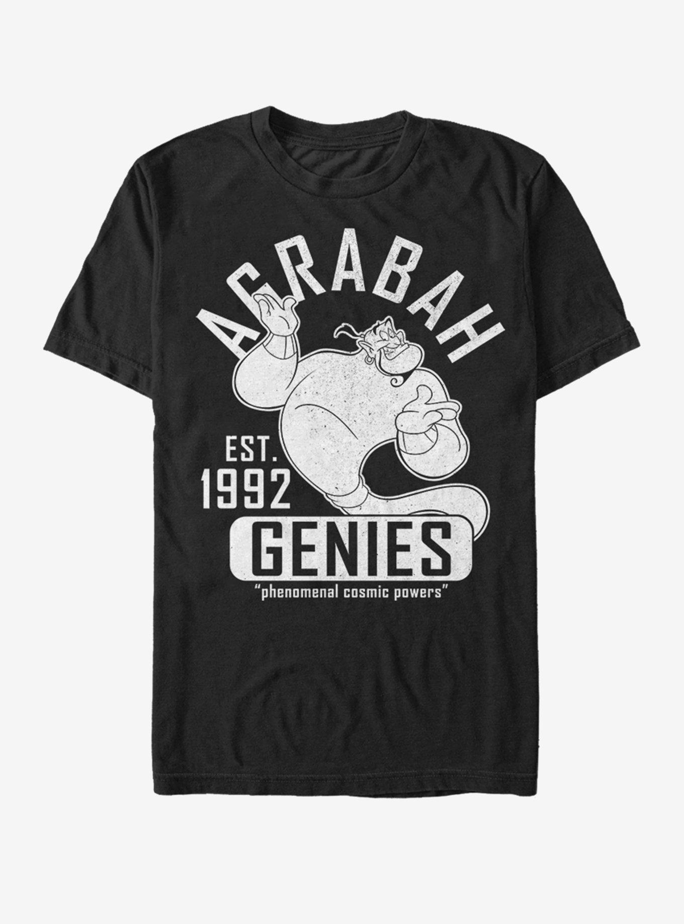 Disney Aladdin Genie's Locker T-Shirt, BLACK, hi-res