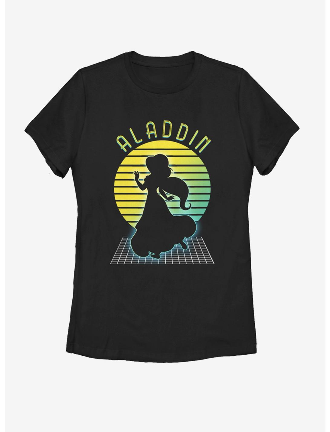 Disney Aladdin Jasmine Perspective Womens T-Shirt, BLACK, hi-res