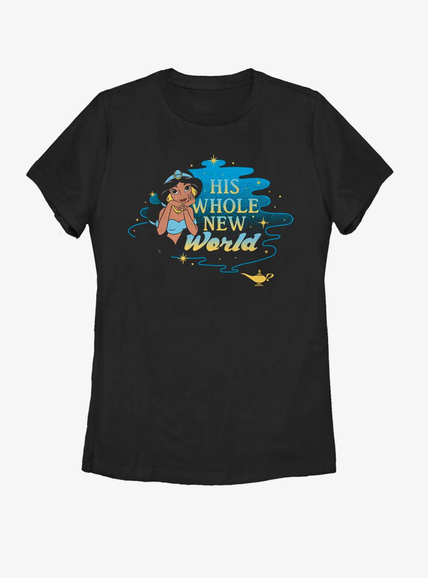 Disney Aladdin Whole New World Womens T-Shirt, , hi-res