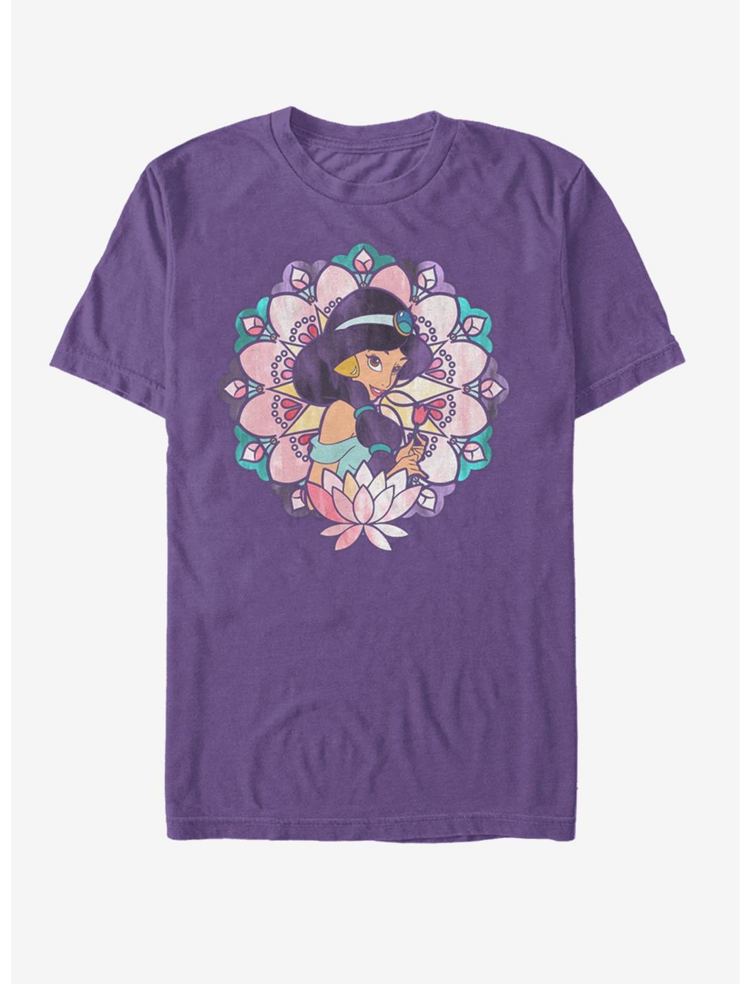 Disney Aladdin Glass Jasmine T-Shirt, PURPLE, hi-res