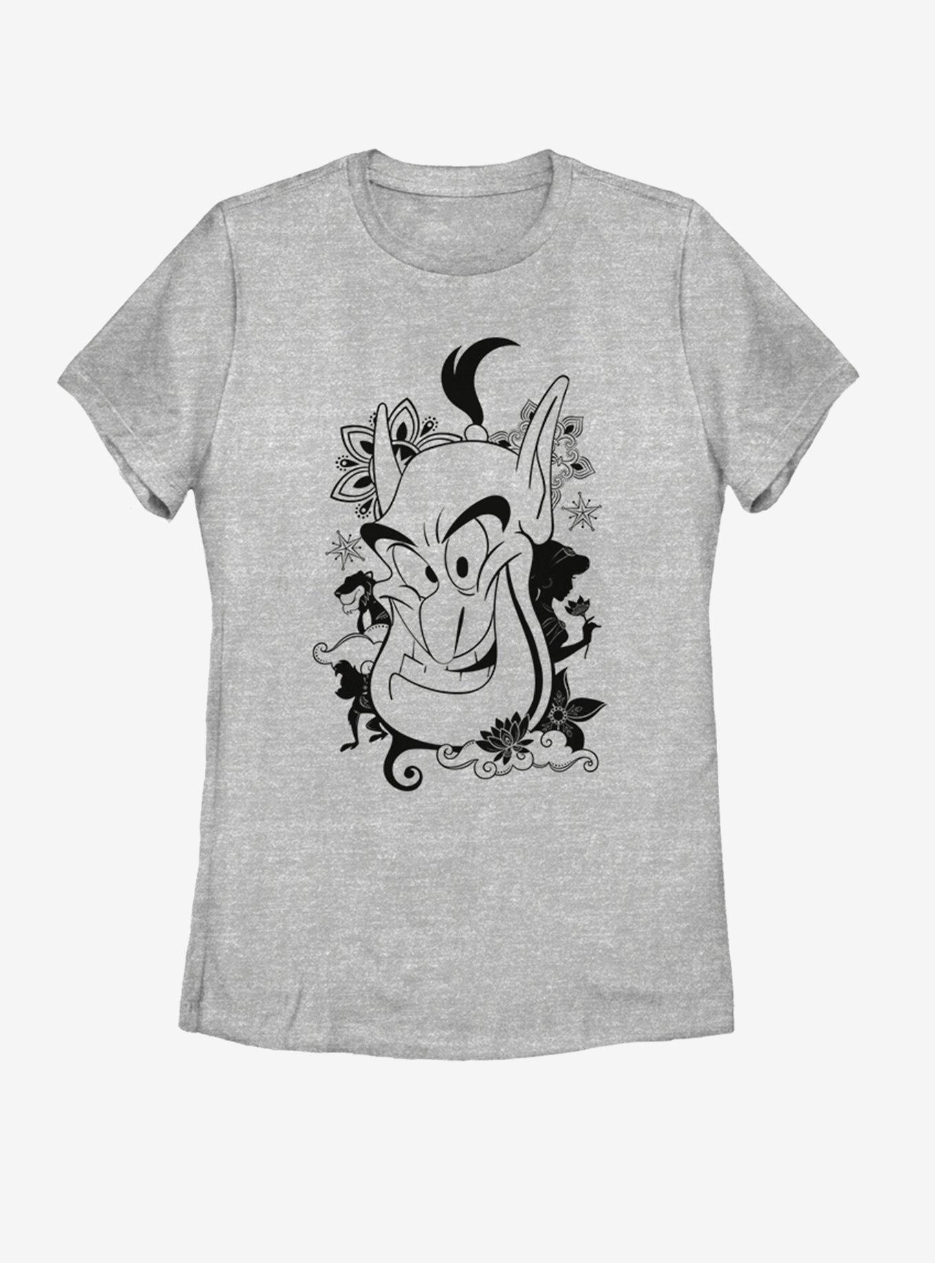 Disney Aladdin Genie Lotus Womens T-Shirt, , hi-res