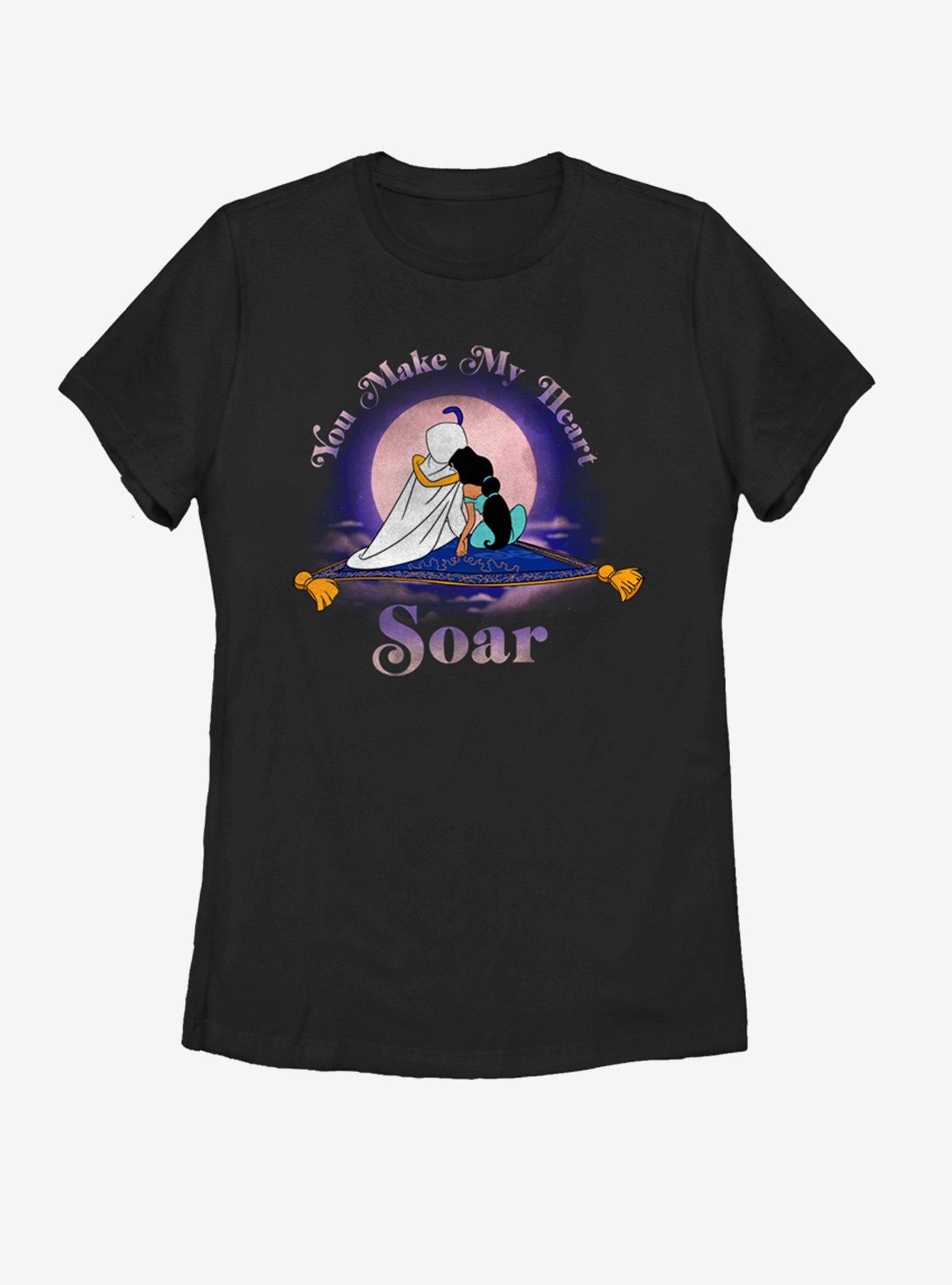 Disney Aladdin You Make My Heart Soar Womens T-Shirt