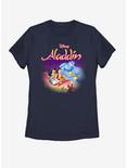 Disney Aladdin Aladdin VHS Womens T-Shirt, NAVY, hi-res
