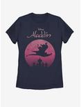 Disney Aladdin Flying High Womens T-Shirt, NAVY, hi-res