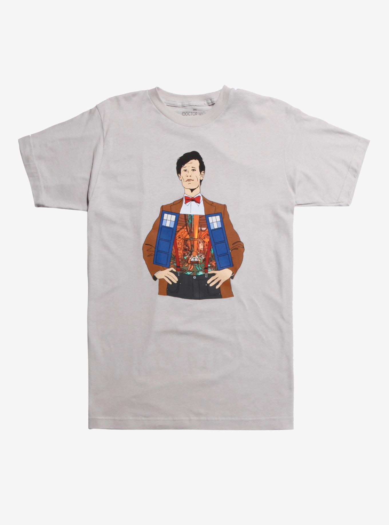 Doctor Who Bigger On The Inside T-Shirt, WHITE, hi-res