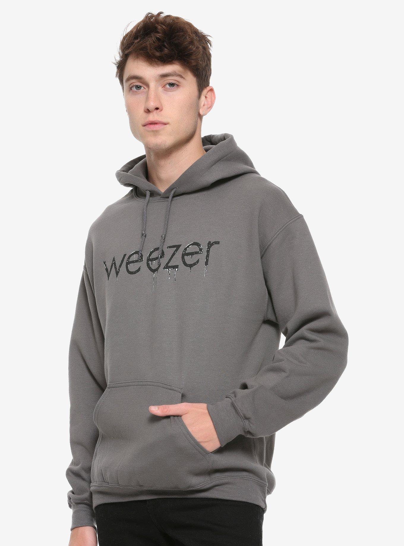 Weezer Drip Hoodie, GREY, hi-res