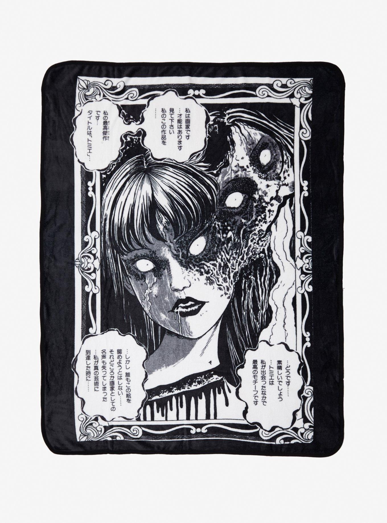 Junji Ito Tomie s True Beauty Throw Blanket