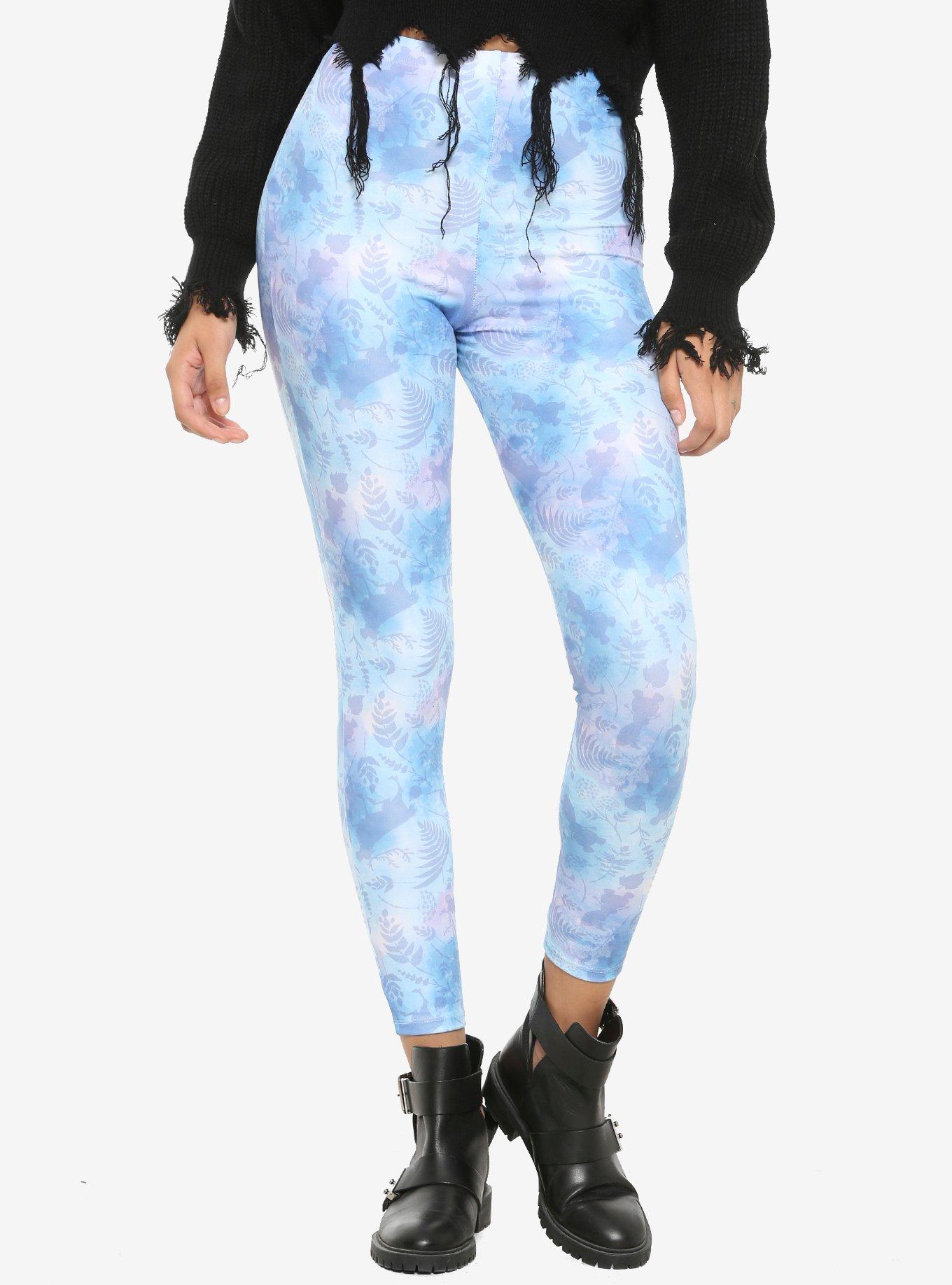 Her Universe Disney Frozen 2 Watercolor Leggings, MULTI, hi-res