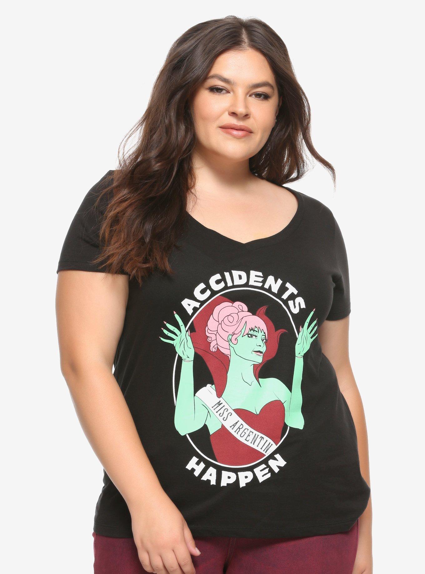 Beetlejuice Accidents Happen Girls T-Shirt Plus Size | Hot Topic