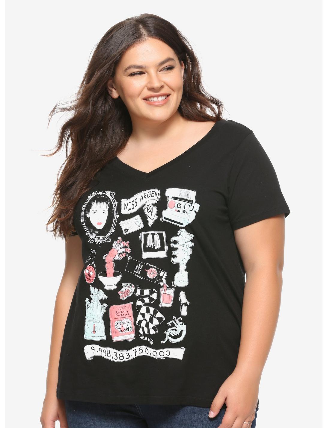 Beetlejuice Items Girls T-Shirt Plus Size, MULTI, hi-res
