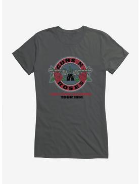 Plus Size Guns N' Roses Use Your Illusion Tour 1991 Girls T-Shirt, , hi-res