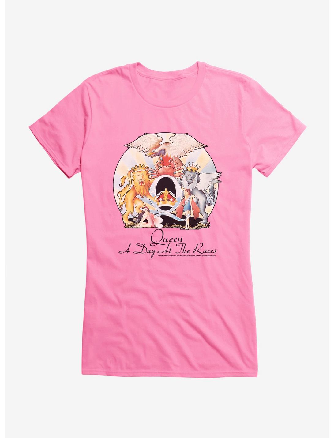 Queen A Day At The Races Girls T-Shirt, CHARITY PINK, hi-res