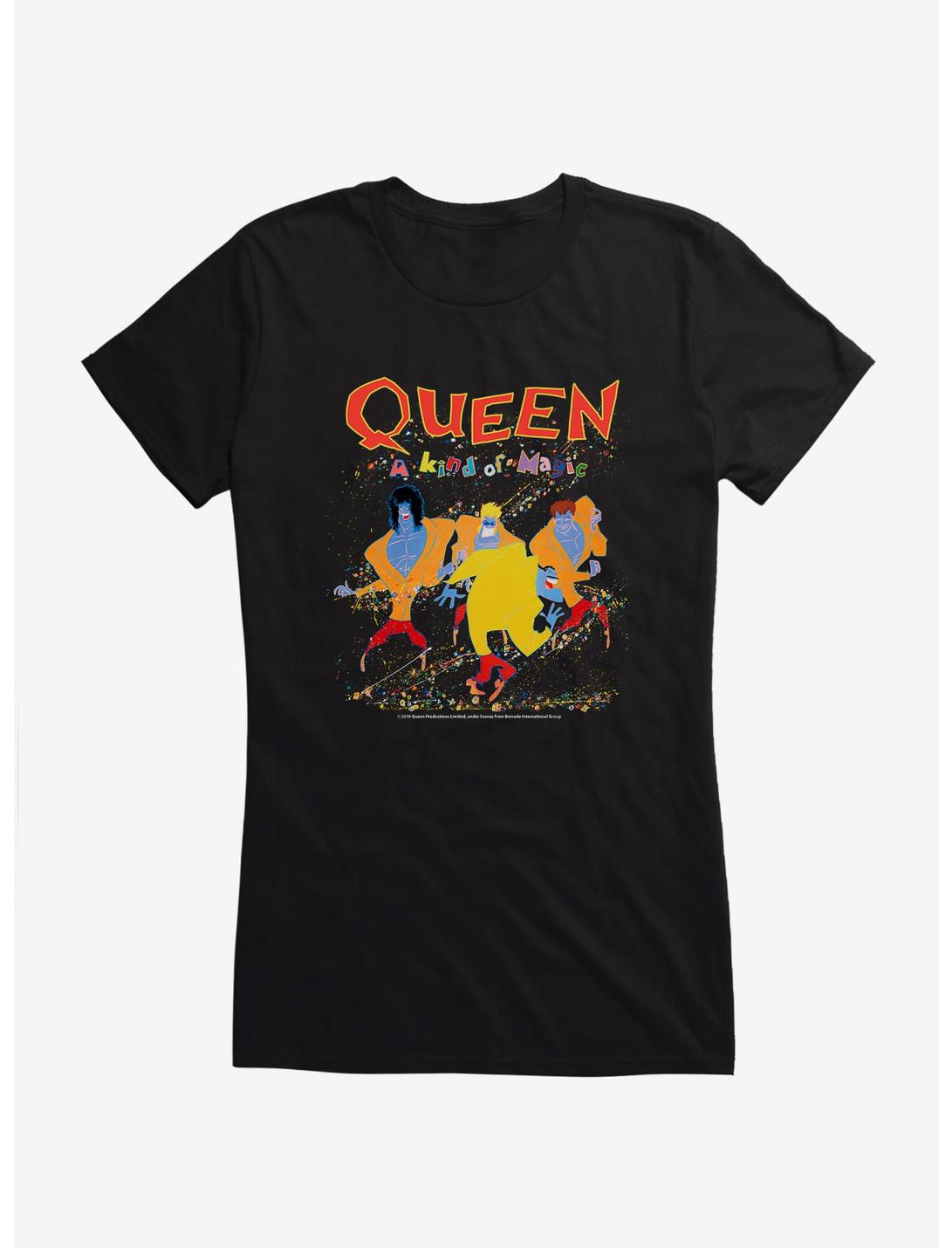 Queen A Kind of Magic Girls T-Shirt, BLACK, hi-res