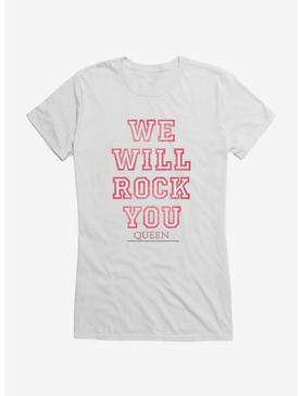 Plus Size Queen We Will Rock You Girls T-Shirt, , hi-res