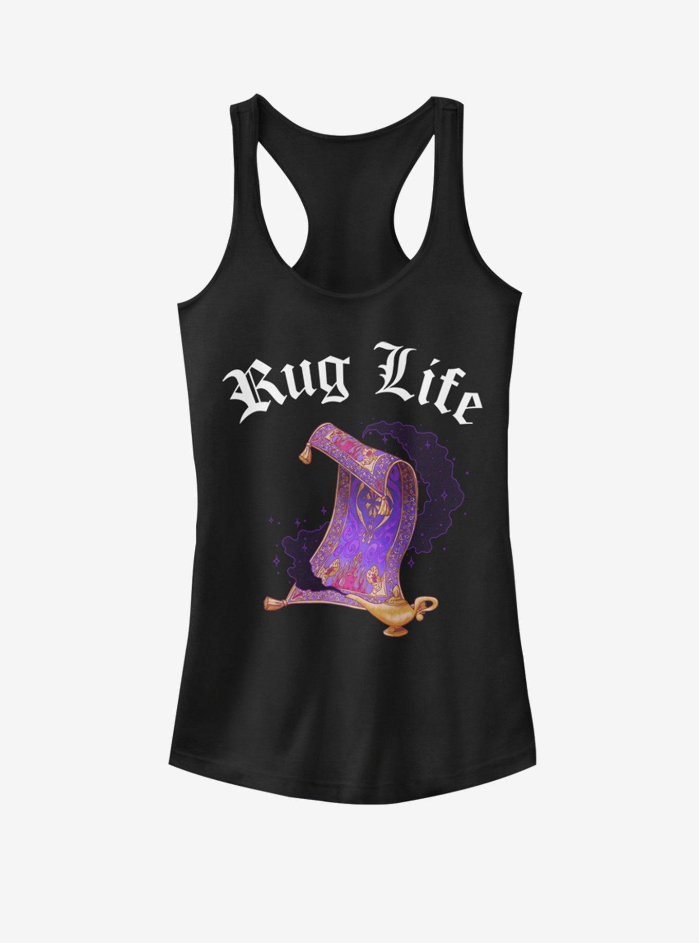 Disney Aladdin Livin' The Rug Life Girls Tank, BLACK, hi-res